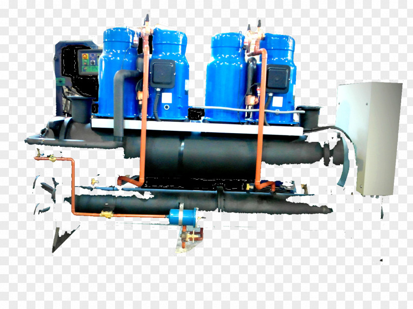 Chiller Compressor Machine Engineering Air PNG