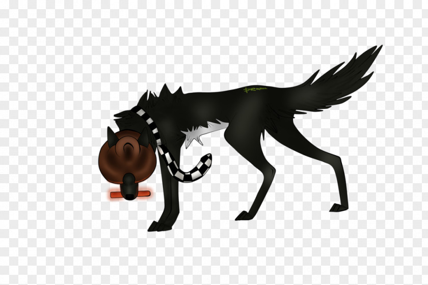 Dog Mustang Character Fiction Animal PNG