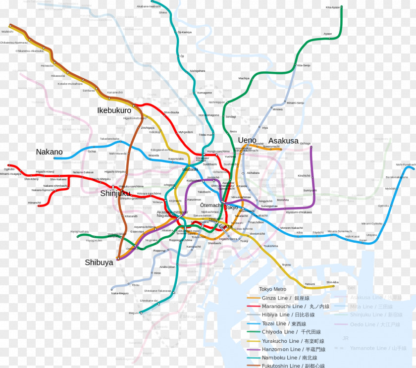 Rapid Transit Tokyo Metro Namboku Line Subway Reboleira PNG