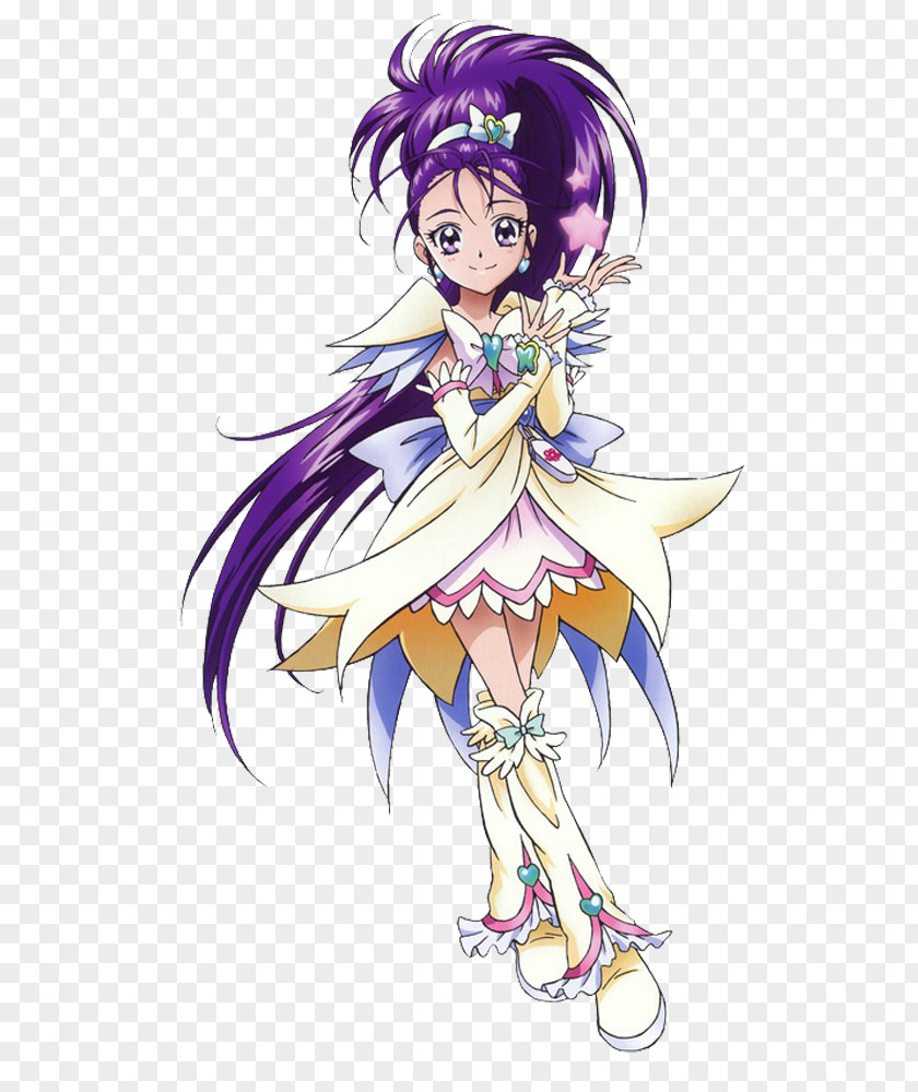 Silver Glitter Mai Misho Rin Natsuki Nozomi Yumehara Pretty Cure Hikari Kujo PNG