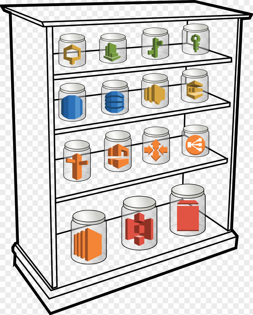Store Shelf Amazon S3 Clip Art PNG