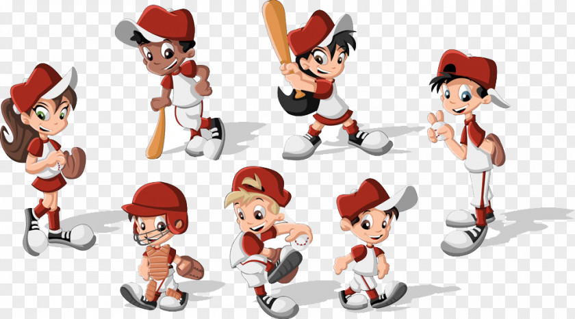 Baseball Player Cartoon Bat Pitcher PNG