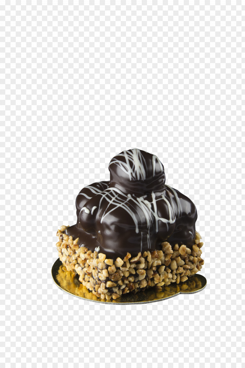 Chocolate Cake Banana Bread Profiterole PNG