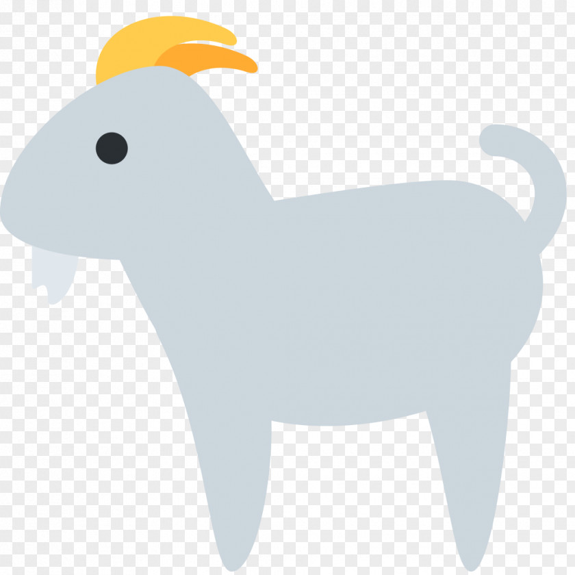 Goat Emoji Sheep SMS PNG