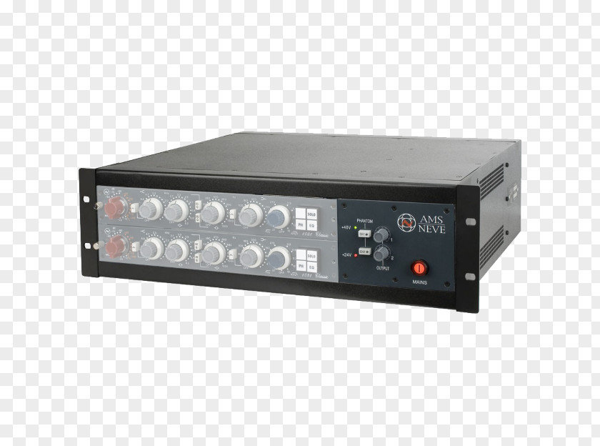 Microphone AMS Neve Electronics Preamplifier 19-inch Rack PNG