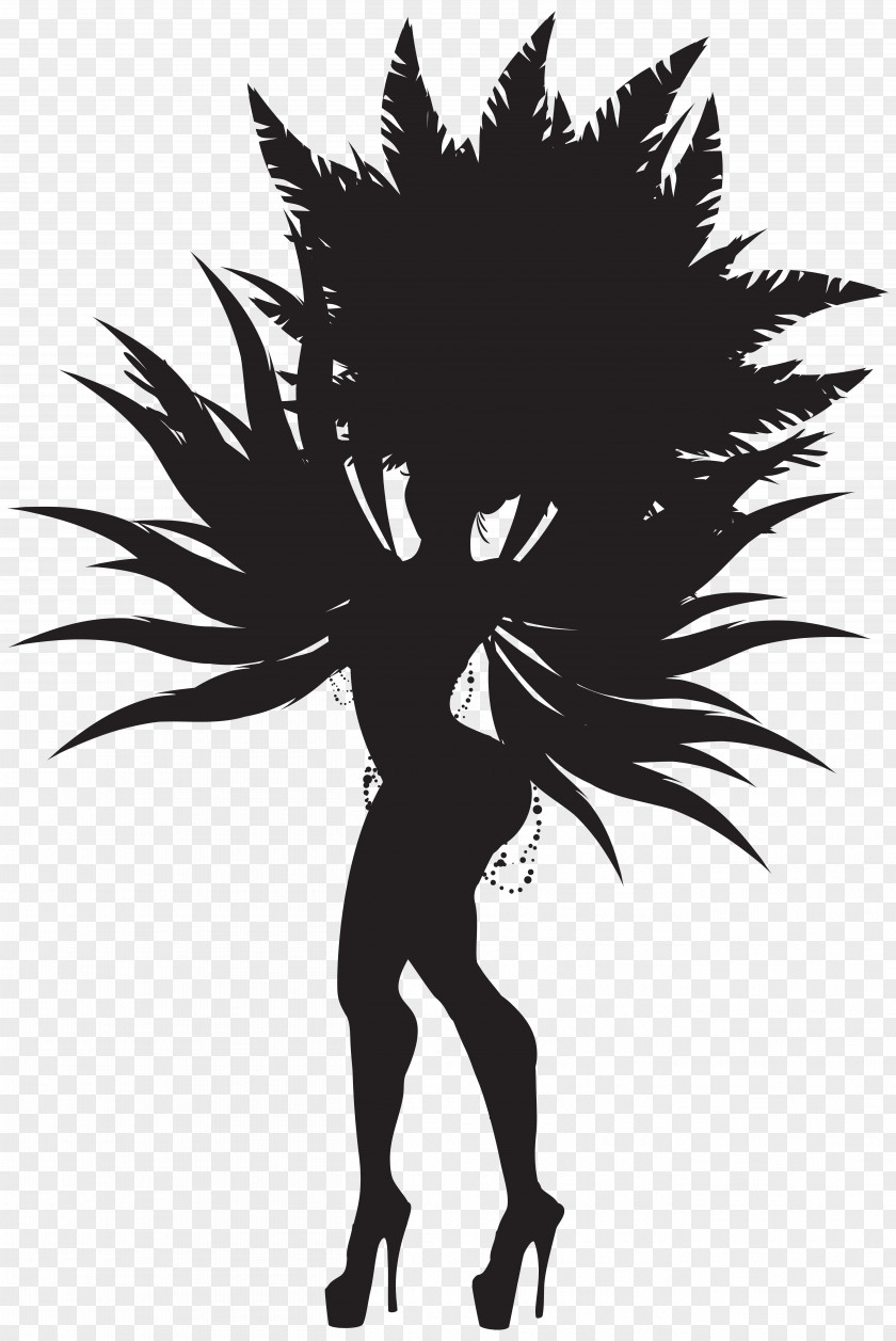 Brazilian Samba Dancer Silhouette Clip Art Image Dance Stock Illustration PNG