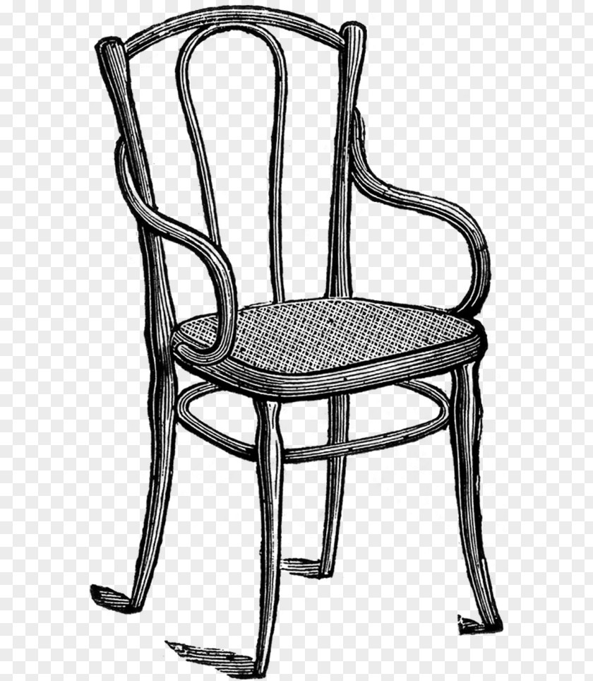 Chair Drawing Gravur Reverend J W Simpson PNG