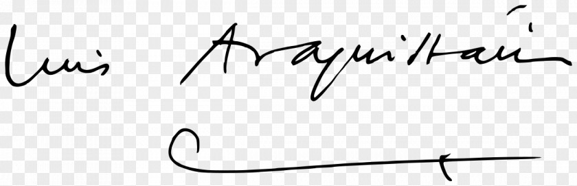 Luis De Garrido Handwriting Signature Text Wikipedia PNG