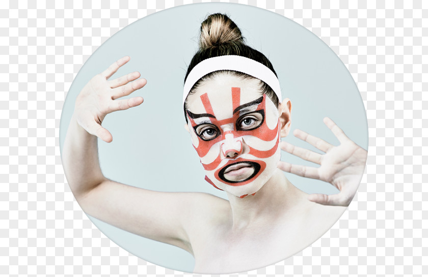 Mask Facial Face Japan Kabuki PNG