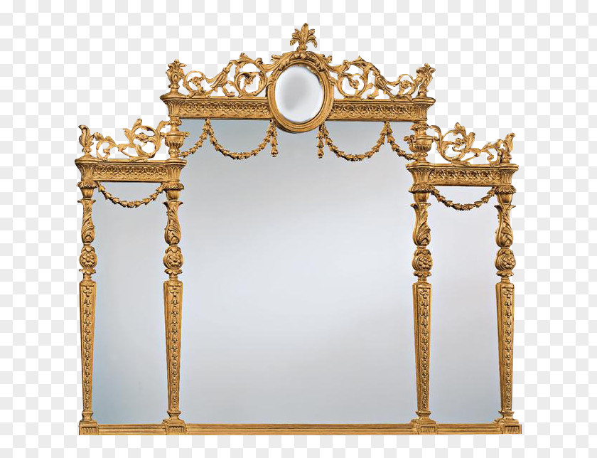 Mirror Picture Frames Decorative Arts Adam Style Fireplace Mantel PNG