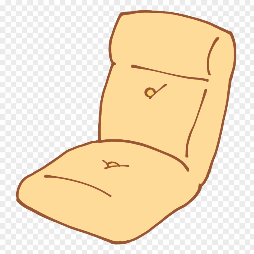 Shoe Yellow Line Area Chair PNG