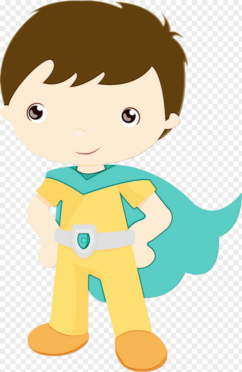 Style Child Character Watercolor Painting Cartoon Animation Film PNG