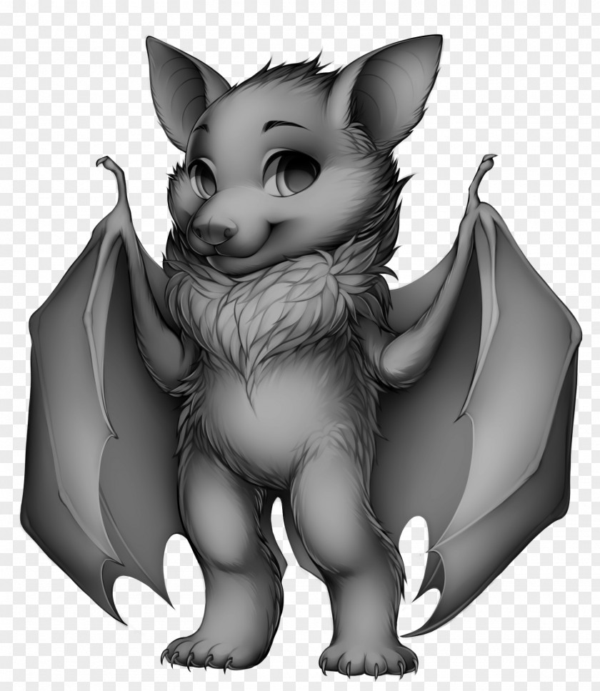 Bat Whiskers Kitten Flying Foxes Cat PNG