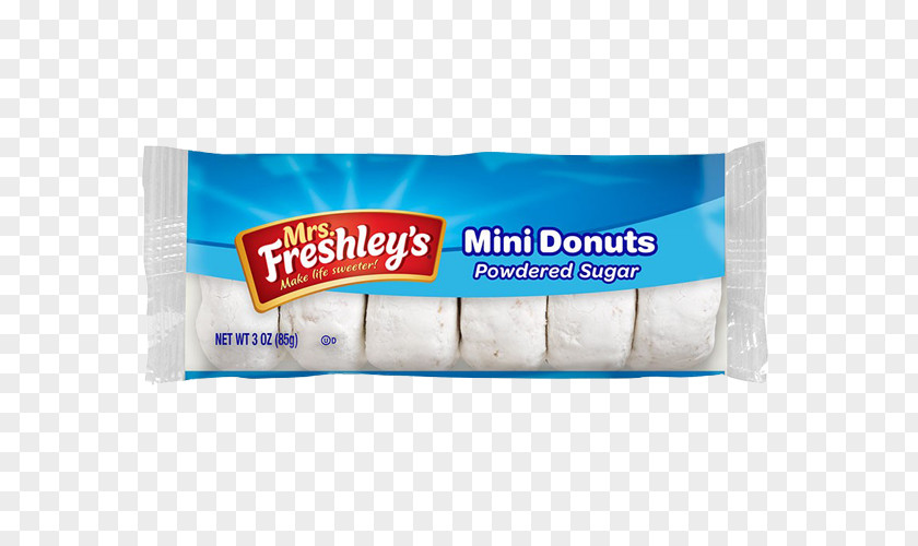 Candy Donuts Muffin Cupcake Mrs. Freshley's Powdered Sugar PNG