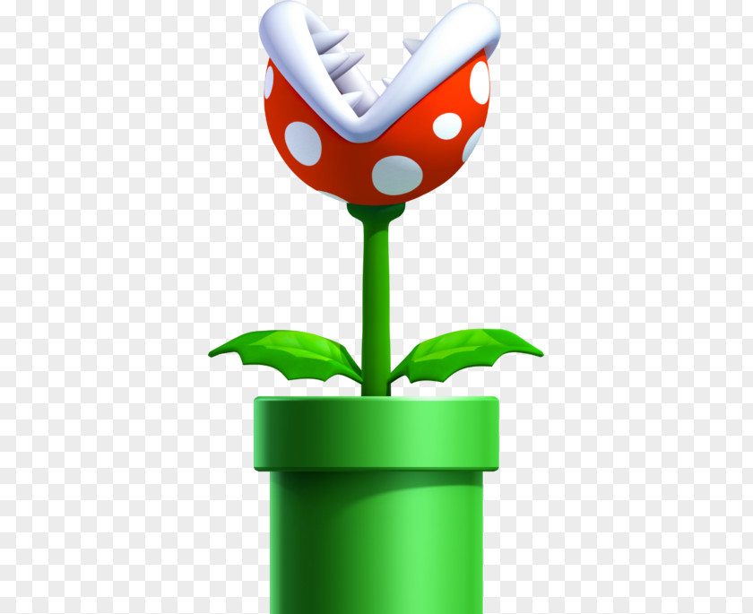 Mario Bros. New Super Bros Piranha Plant PNG