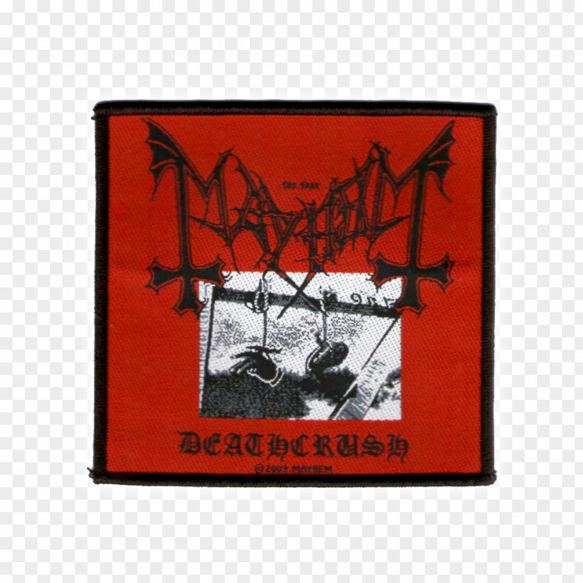 Mayhem Deathcrush Black Metal Deathlike Silence Productions Album PNG
