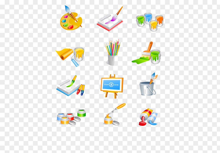 Painting Tools Art Royalty-free Icon PNG