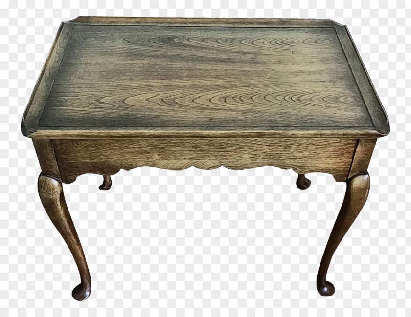 Wood Stain Coffee Table PNG