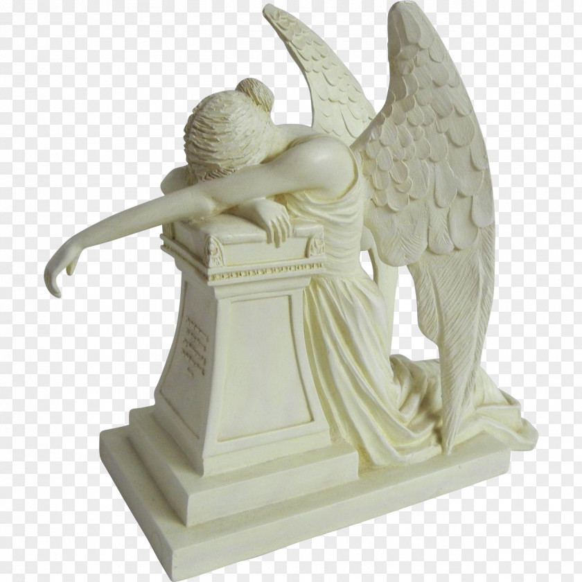 Angels Statue Sculpture Figurine Art PNG