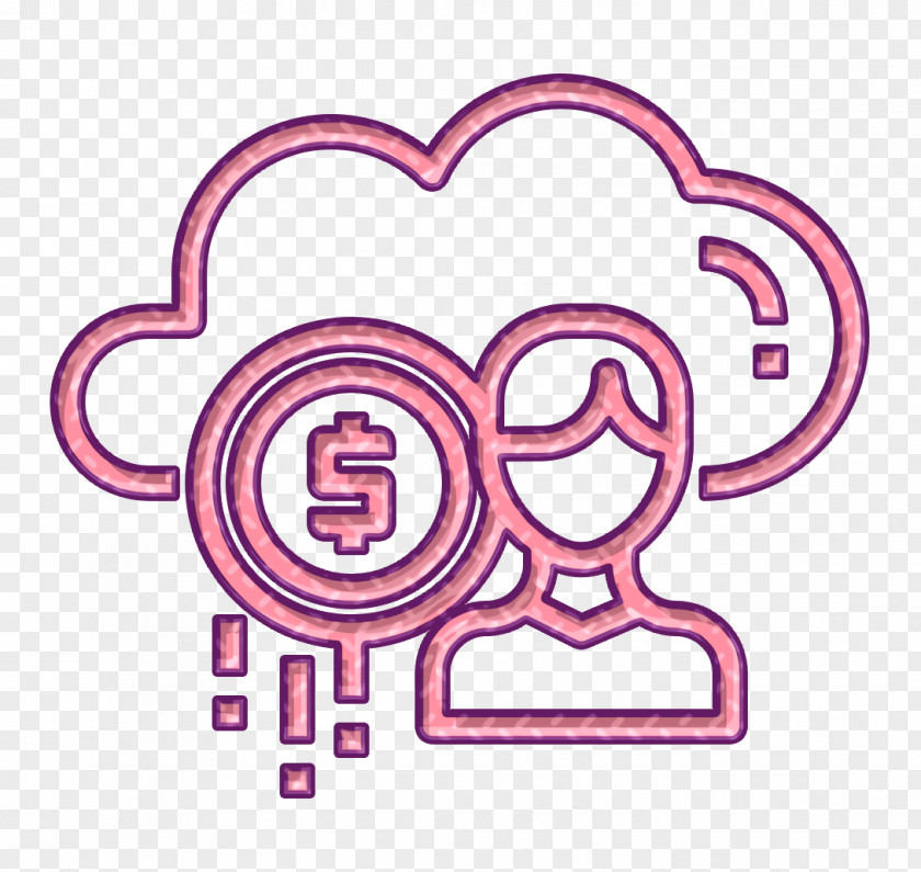 Cloud Icon Business And Finance Fintech PNG