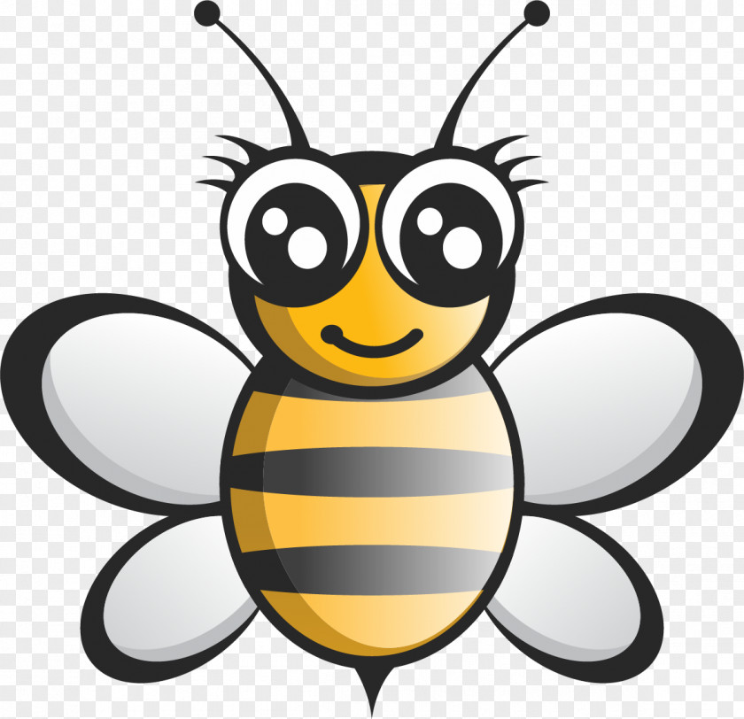 Flapping Venom Bee Logo Cdr PNG