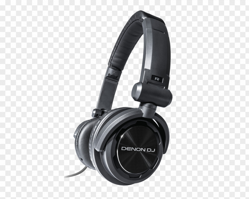 Headphones Disc Jockey Denon Audio DJ Controller PNG