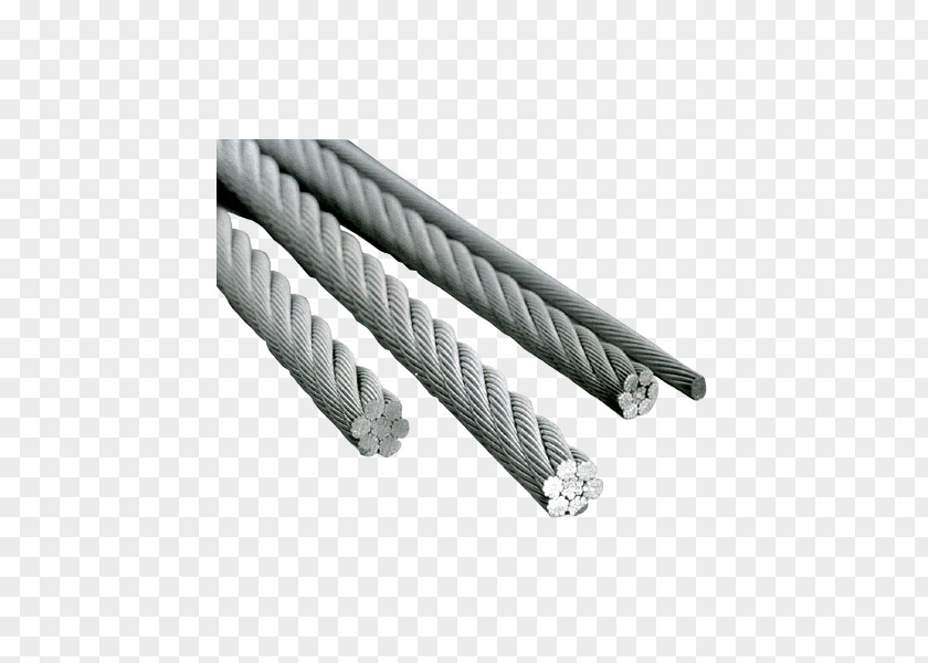 Rope Wire Stainless Steel PNG