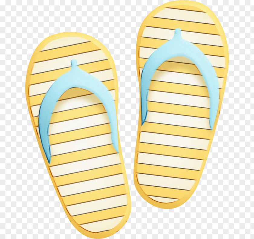 Slipper Footwear Watercolor Cartoon PNG