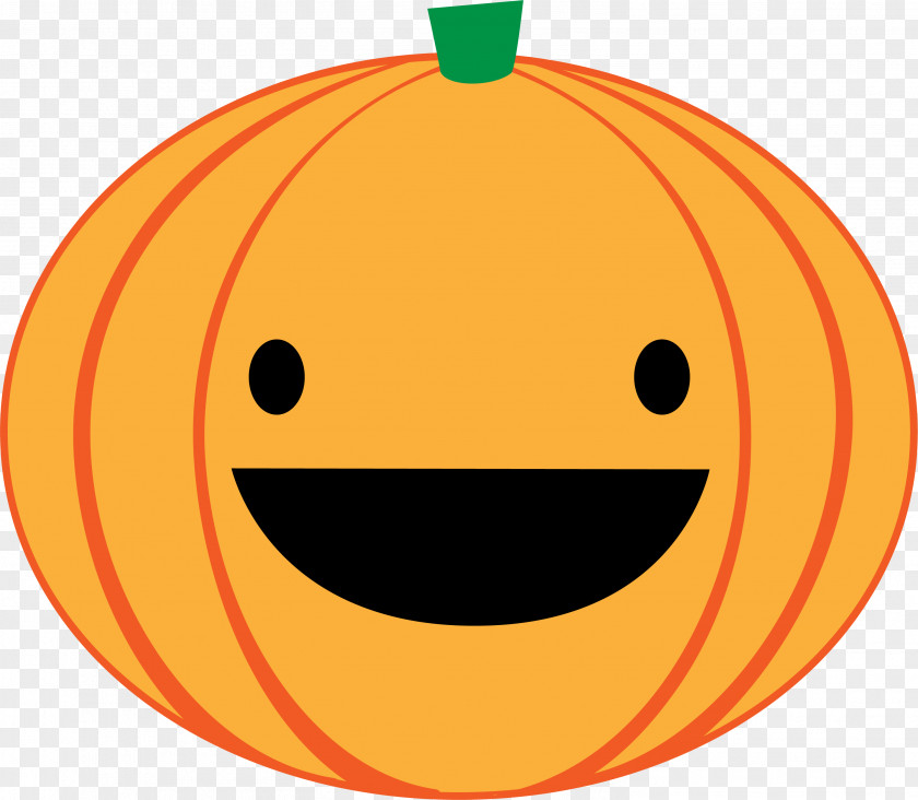 Yellow Pumpkin Head Calabaza Icon PNG