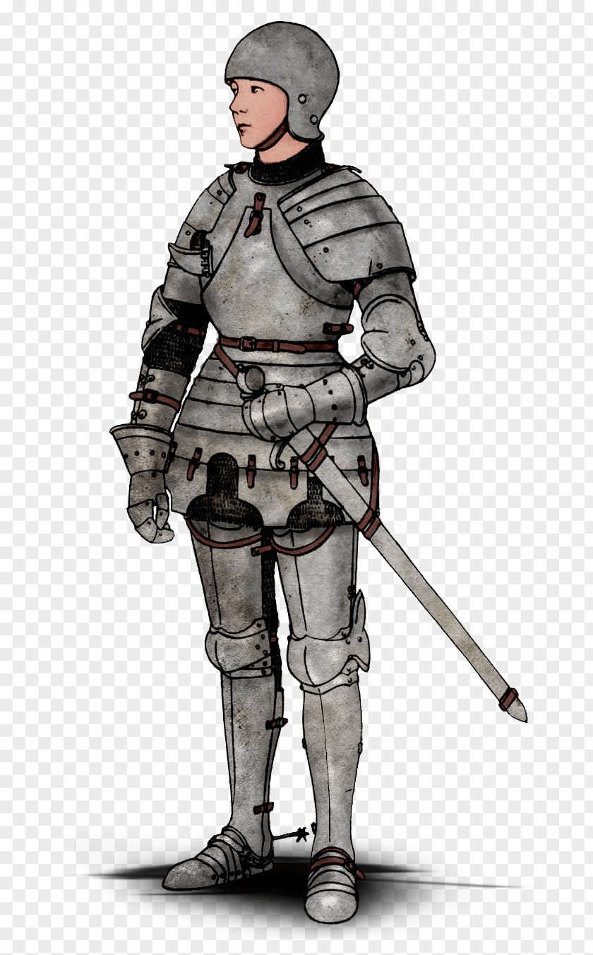 Armour Plate Components Of Medieval Middle Ages Barding PNG
