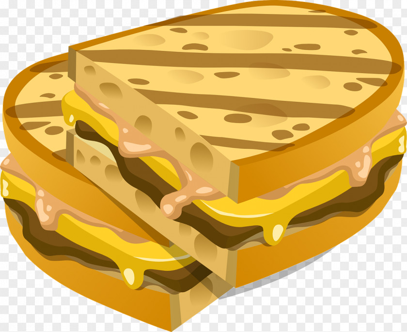 Cheese Panini Hamburger Sandwich Focaccia Hot Dog PNG