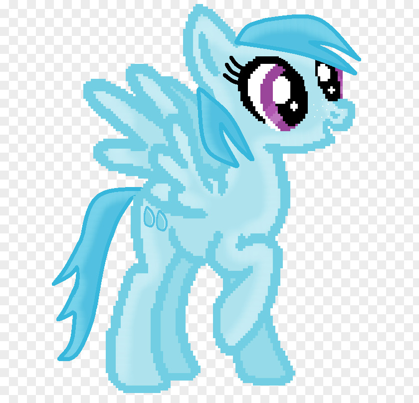 Rainstorm Horse Art PNG