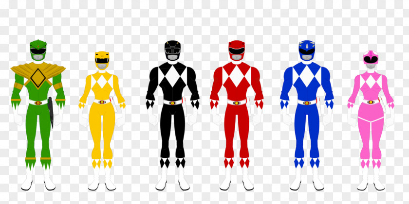 Season 1 Super Sentai Tokusatsu DeviantArtPower Rangers Mighty Morphin Power PNG