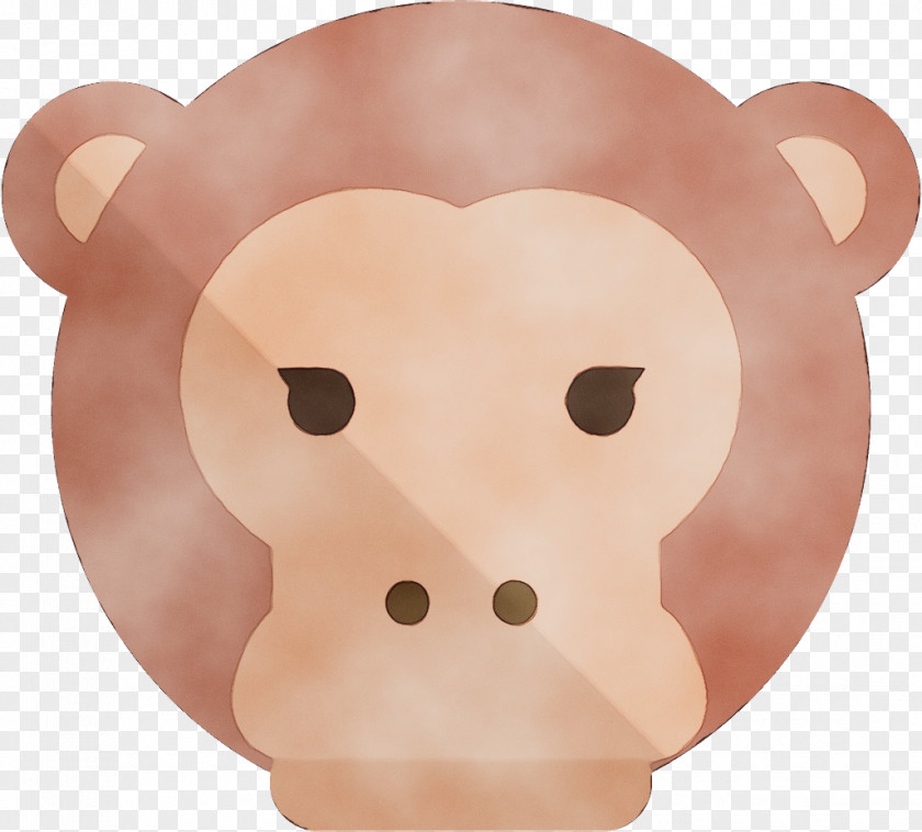 Snout Pink Nose Head Clip Art PNG