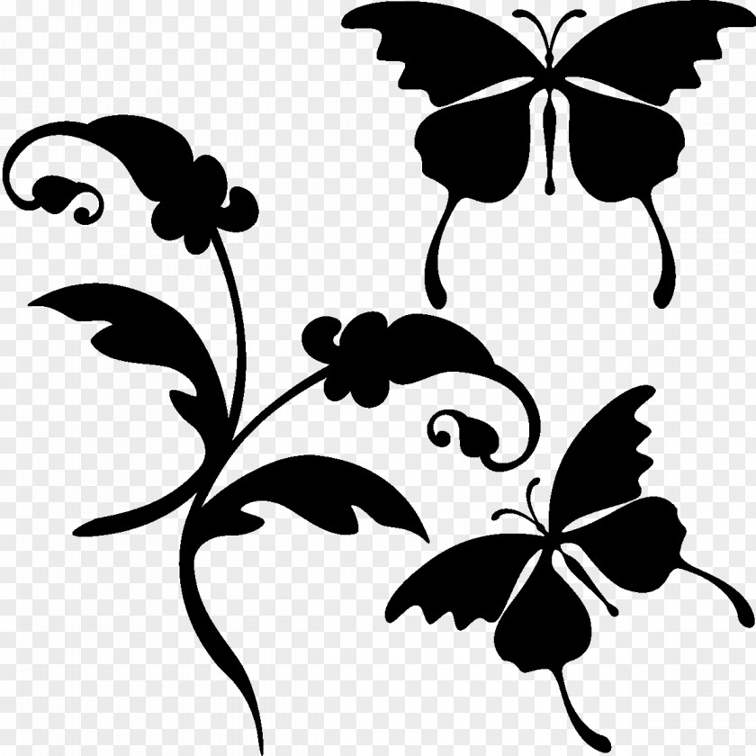 Antimony Symbol Brush-footed Butterflies Sticker Mural Flower Clip Art PNG