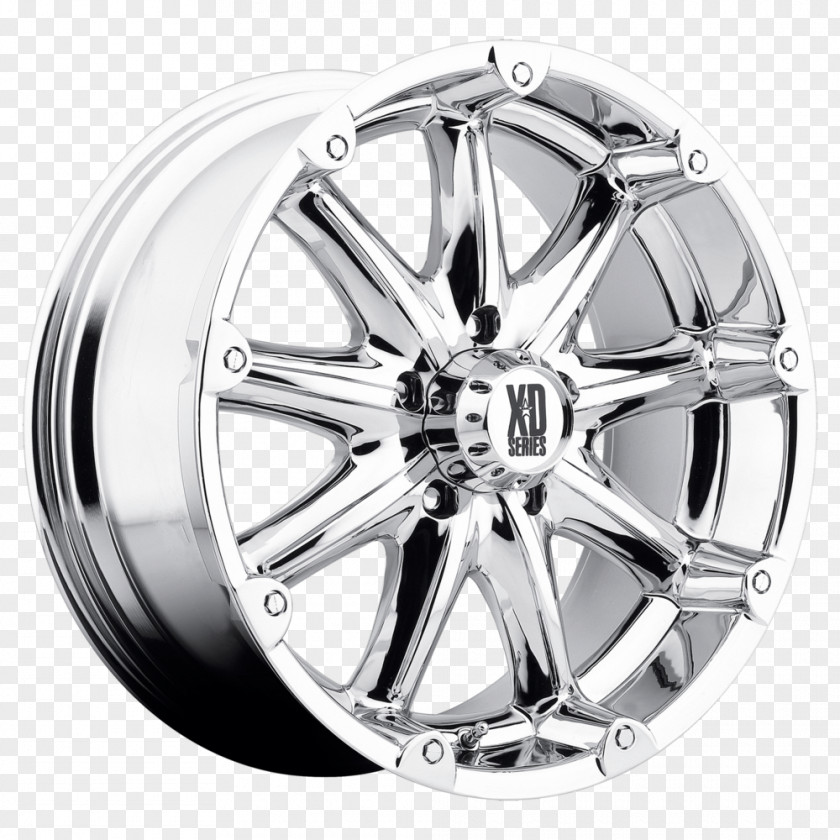 Chromium Plated Alloy Wheel Spoke Rim Motor Vehicle Tires PNG