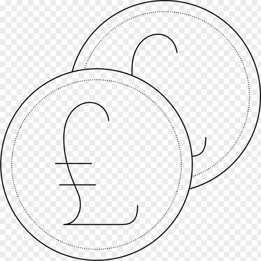Pound Coin Gold Sterling Icon PNG