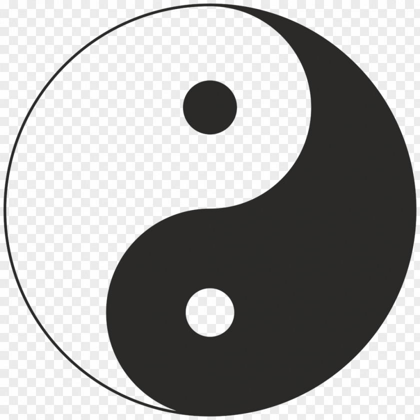 Yin Yang And Symbol Taijitu Meaning Sign PNG