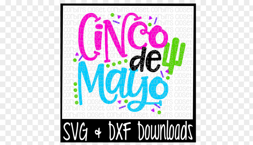 Cinco De Mayo 2016 AutoCAD DXF Logo PNG