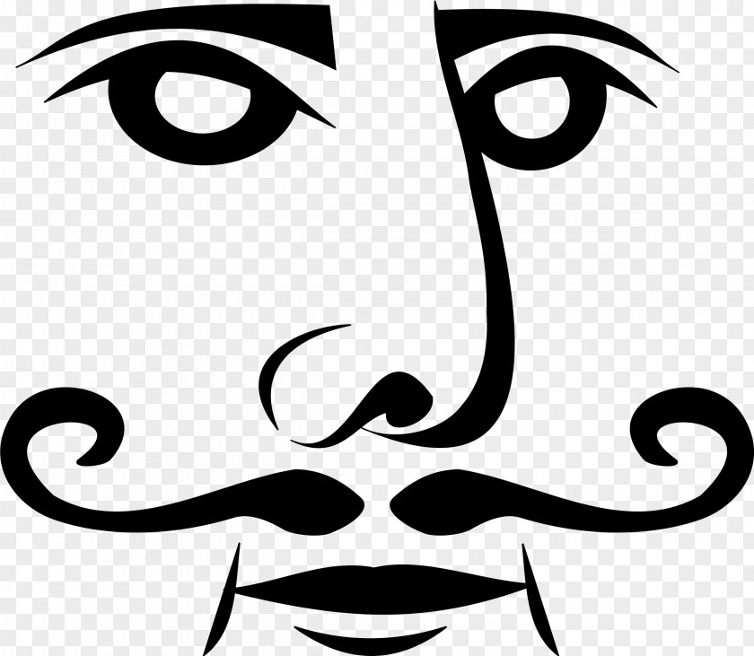 Mustache Playing Card Clip Art PNG