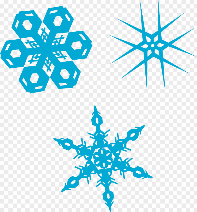 Snowflake Crystal Clip Art PNG