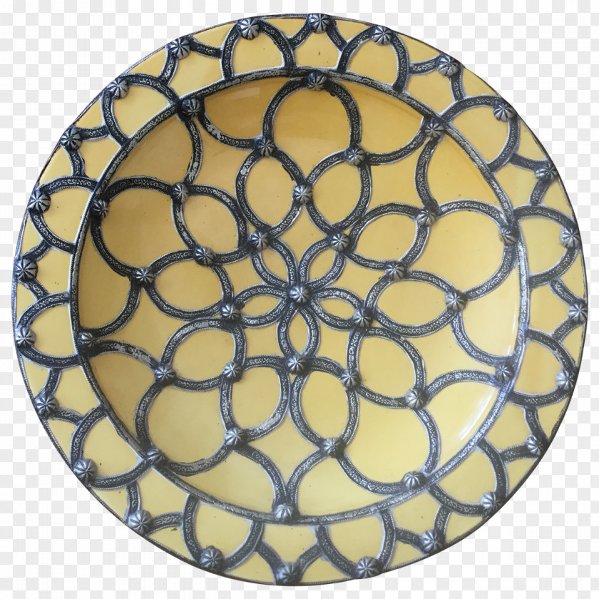 Ceramic Bowl Symmetry Pattern PNG