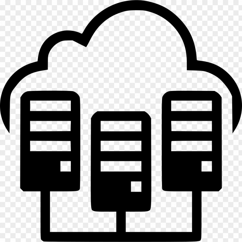 Cloud Computing Information Database Server Clip Art PNG