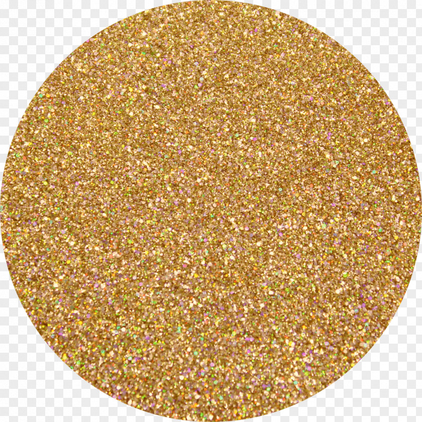 Gold Glitter Dust Powder Cosmetics PNG