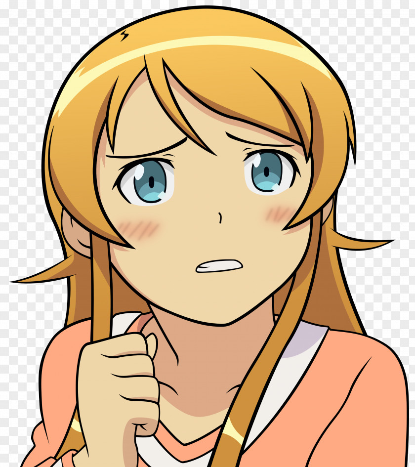 Oreimo YouTube Face Hair Otaku PNG