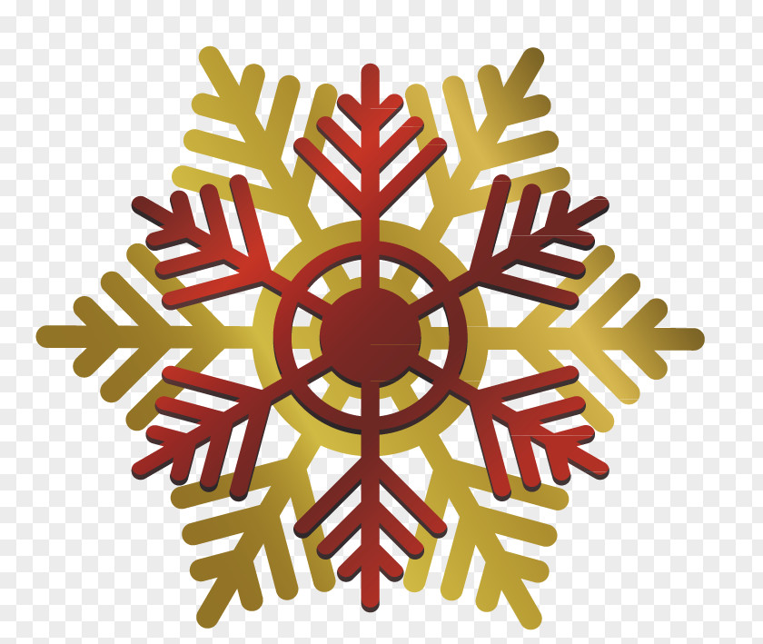 Paper-cut Snowflakes Snowflake Schema Red PNG