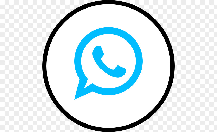 Social Media WhatsApp Black And White PNG