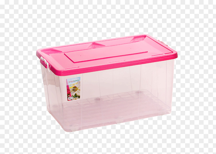 Storage Basket Plastic Pink M PNG