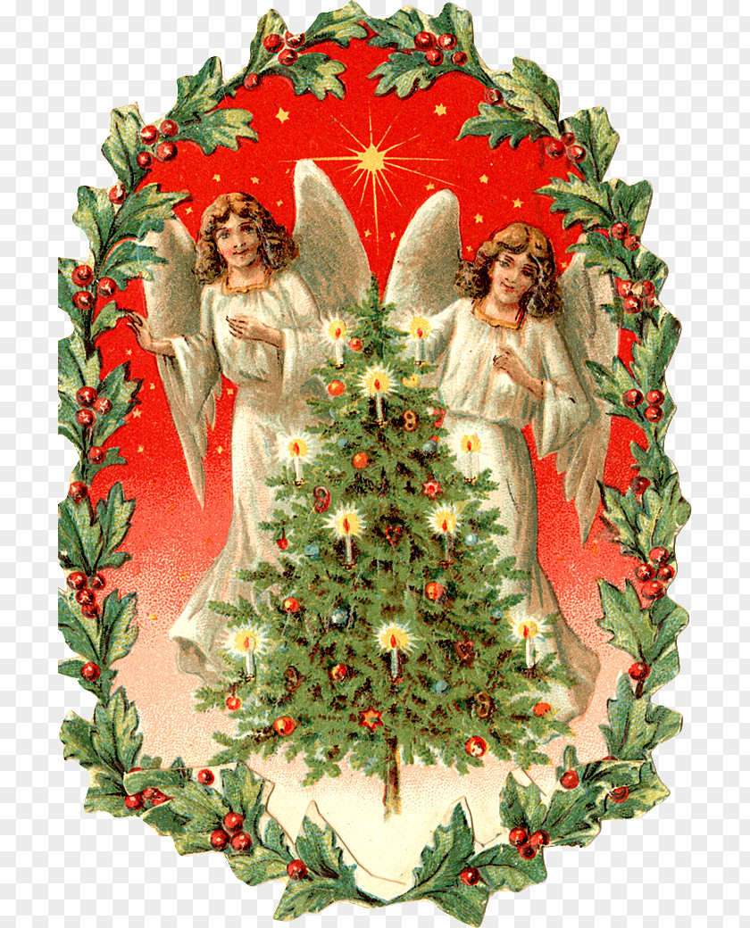 Victorian Angel Christmas Holiday New Year Bethlehem Happiness PNG