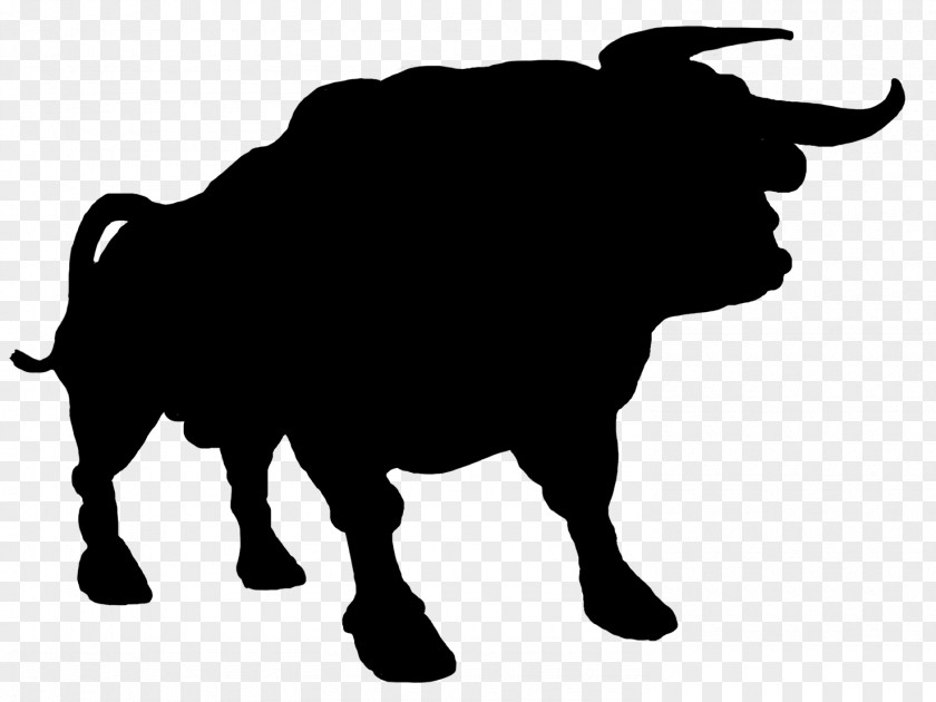 Bull Cattle Silhouette Clip Art PNG